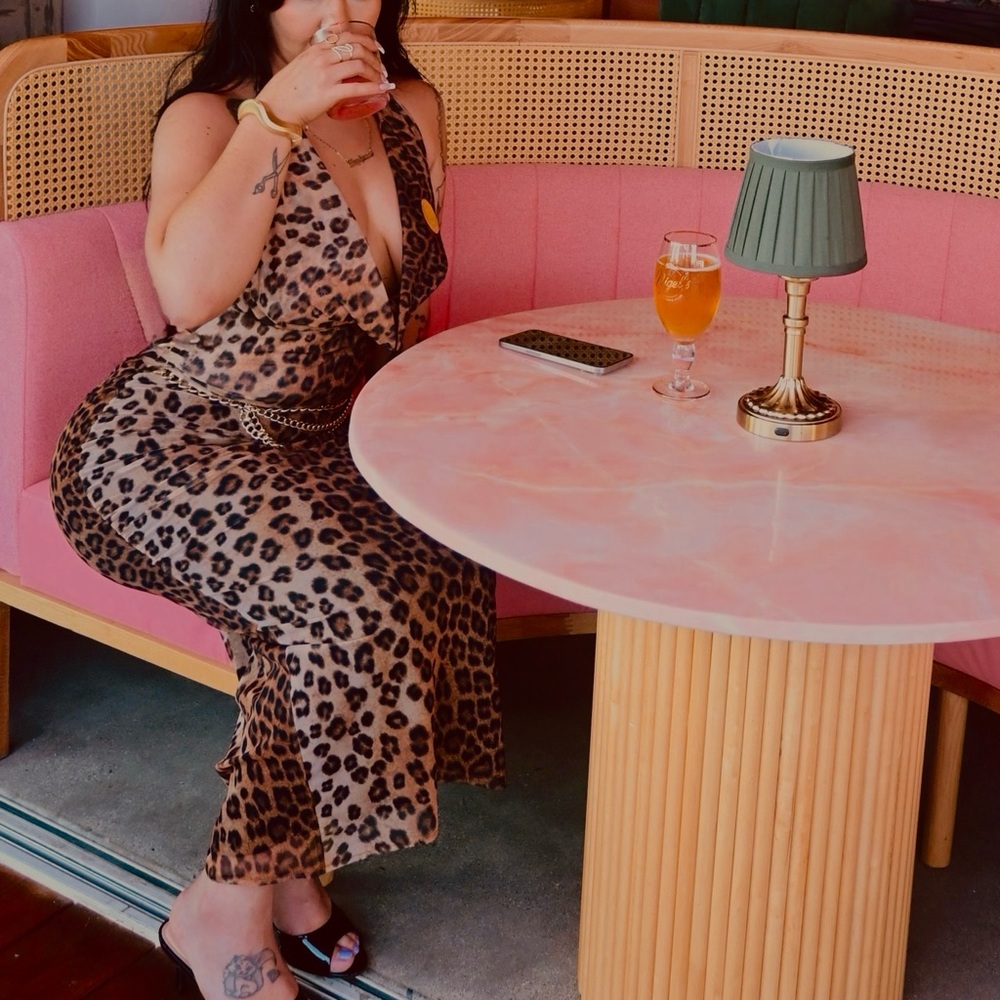 Leopard Print Jumpsuit
